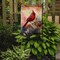 Edge Collections - 11 1/4" X 15 1/2" - Red - Garden Cardinal Garden Flag Decorative Yard Flag - 1 Piece